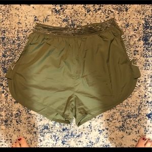 Gymshark khaki shorts